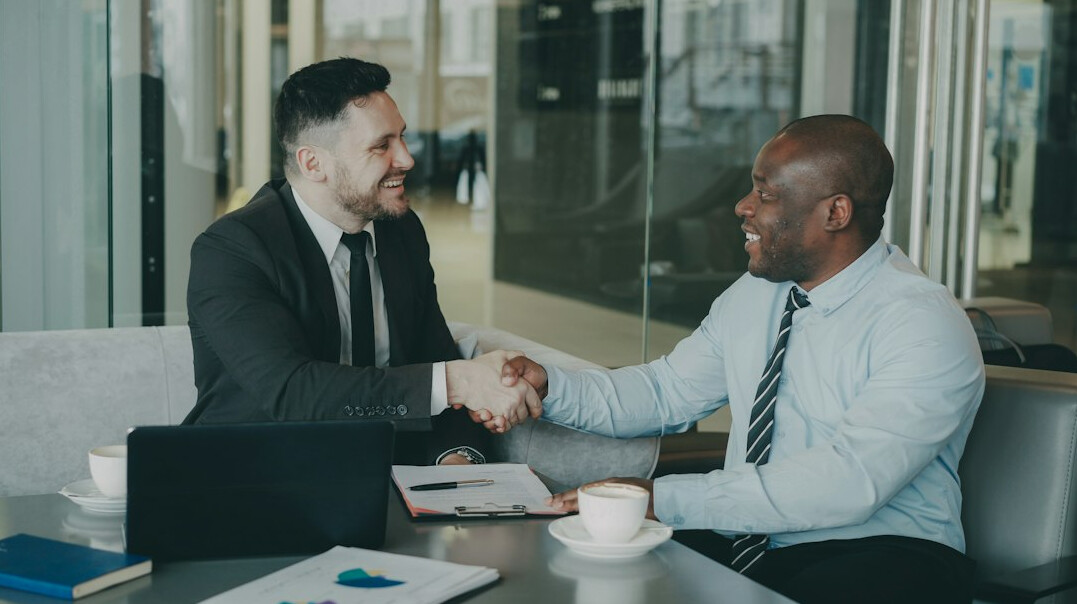 business negotiation table