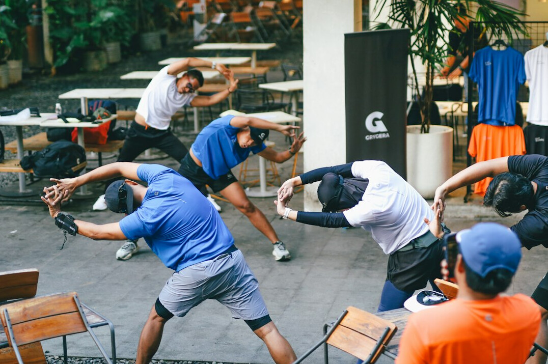 group training session