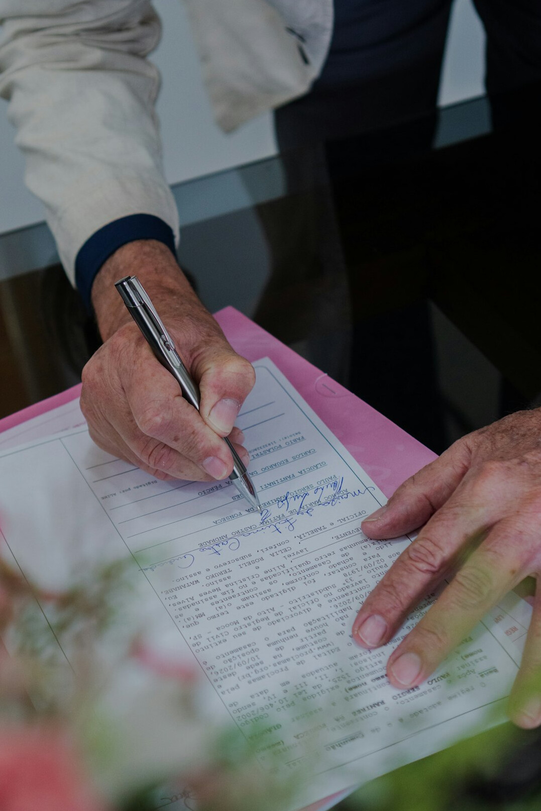 contract signing ceremony