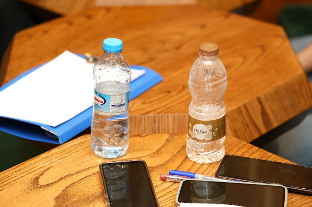 business meeting table